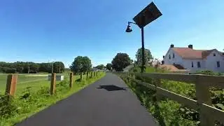 Local Stuff: Multi-use path handlebar cam from WRES to the twin bridges