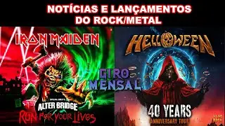 SHOWS DE HELLOWEEN E IRON MAIDEN PARA 2026, 4 NON BLONDES DE VOLTA! APOSENTADORIA DE DAVE COVERDALE