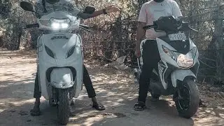 Honda Dio Vs Honda Activa 5g |Acceleration Test |0-60/0-80kmph| Beast Riders