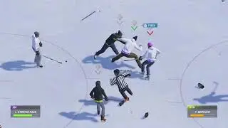 The First Fight Of NHL 22