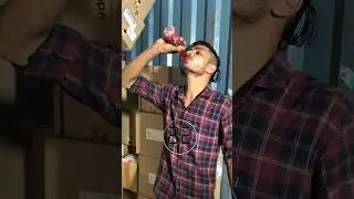 Cold Drink Challenge 🫢 #challenge #shorts #viral