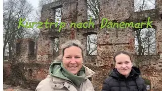 Kurztrip Dänemark: Schock beim Start! Vanlife am Autostrand auf der Insel Rømø und eine Schlossruine