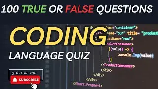 🚀 Ultimate Coding Languages Quiz | Test Your Knowledge of Programming Languages! 💻