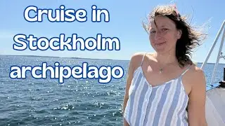 Boat cruise in Stockholm archipelago