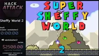 Super Sheffy World 2 in 51:17 by westslasher2 - Hack Attack 2019