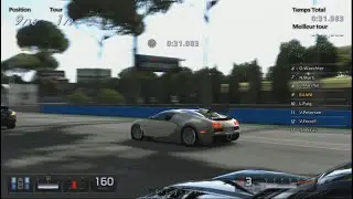 Gran Turismo 5 - Bugatti Veyron 16.4 '09 (HYBRiD) PS3 Gameplay