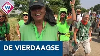 Blaren en tape tijdens de derde dag van de Vierdaagse - OMROEP WEST