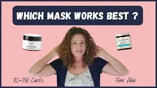 Battle of the Masks | CURLSMITH Hydro Creme Soothing Mask V. TGIN Miracle Repairx Mask? |