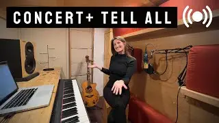 🔴 What is she workin' on?!  In the studio with Cora Rose 🎹