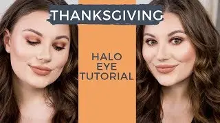 HALO EYE THANKSGIVING MAKEUP TUTORIAL