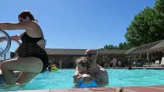 Family Pool Time!
