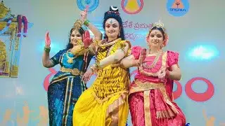 Shiva Parvati Tandavam #natyam #templedance #dance #dancevideo #kuchipudidanceperformance #srisailam