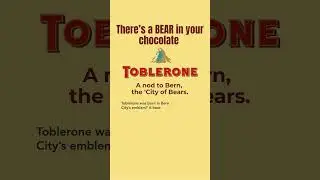 The Hidden Meaning in the Toblerone Logo | #shorts