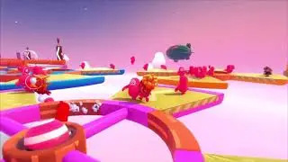 Fall Guys new game mode gameplay!