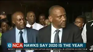 Hawks boss talks on high profile corruption cases