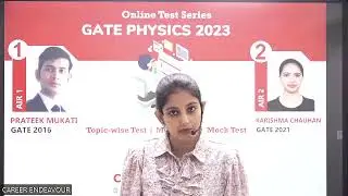GATE Physics Online Test Series 2023 | Ph. 9643 974 362 | GATE Physics Exam