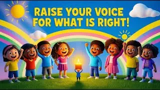 🌟 Raise Your Voice for What is Right | Moral Poem for Children 🌟