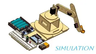 Foundry robot simulation in SolidWorks Motion Study