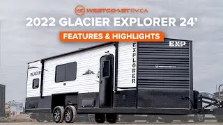 Дом на колесах Glacier Ice House 24RV Explorer 2022 года | Гидравлический подъемник | Вмещает 6 человек | West Coast Auto & RV в Виннипеге