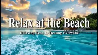 🌊 Fall Asleep by the Ocean | Beach Piano Music for Deep Sleep & Calm (4K)