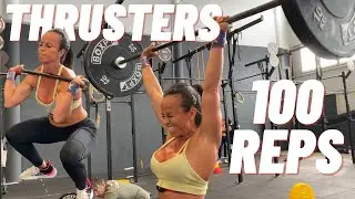 100 THRUSTERS for time. El WOD de CROSSFIT que te DESTROZARÁ.