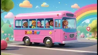 Rainbow Bus Ride 👶🚌🌈 | Kids Fun & Learning Song