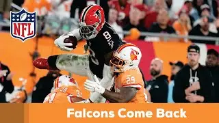 Pending free-agent TE Kyle Pitts has 3 TDs, career night in Falcons comeback #nfl #nflhighlights