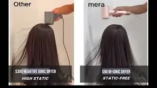 Mera Hair Dryer Review | Static Electricity & Frizz-Free Comparison