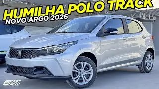 NOVO FIAT ARGO DRIVE 2026 MOTOR 1.3 ECON&Ocirc;MICO E CONFI&Aacute;VEL, GANHOU FAROL LED E +ACABAMENTOS INTERNOS