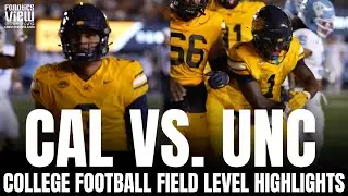 California Golden Bears vs. North Carolina Tar Heels 2025 Cinematic Touchdown Highlights