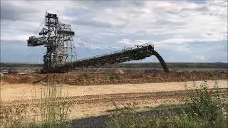 Absetzer in Aktion (Tagebau Garzweiler)
