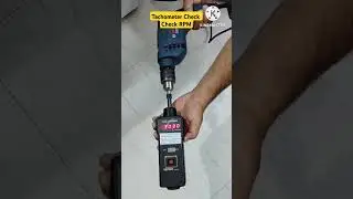 RPM Check I Drill Machine RPM I Tachometer #shorts #whatsappstatus #viralvideo #shortsfeed