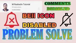 Youtube Bell |  Comments Disabled Why? | Youtube Disabled Comments Fix | Youtube Bell Disabled
