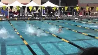 Kyle Cude, South Coast League Prelim, 50 Yd Free, 21.92 seconds