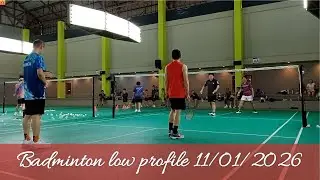 Badminton low profile 11/01/2026