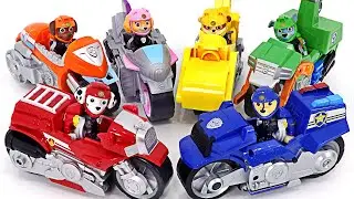 Paw Patrol, Moto Pups Chase&rsquo;s Deluxe Pull Back Motorcycle Vehicle! | DuDuPopTOY
