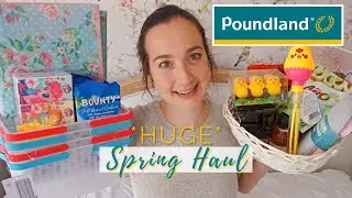 *HUGE* POUNDLAND HAUL! | NEW IN POUNDLAND MARCH 2021 | SPRING EASTER POUNDLAND HAUL