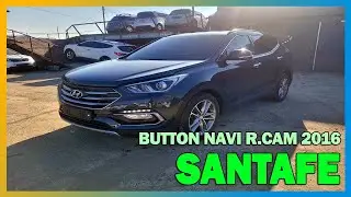 [USEDCAR BUSYMAN, Autos usados en corea] SANTAFE BUTTON NAVI R.CAM NAVY KMHSW81UBGU 572599