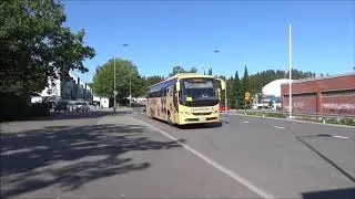 Linja autoja Harrastemessuilla