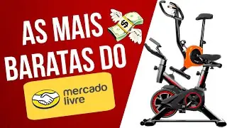 AS BICICLETAS ERGOMÉTRICAS MAIS BARATAS DO MERCADO LIVRE, VALE A PENA? SÃO BOAS?