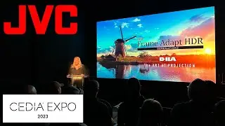 BOOM! JVC Launches New Frame Adapt Firmware, Adjustable Laser Slider, & SALE Pricing at CEDIA 2023!