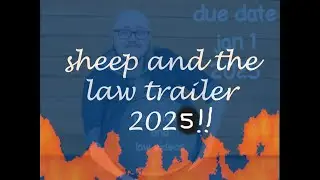 Sheep and the Law 2025 Channel Teaser - NEW VIDEOS EVERYDAY!?!?