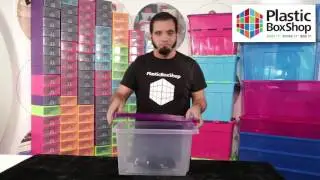30lt Uni Plastic Storage Box & Lid