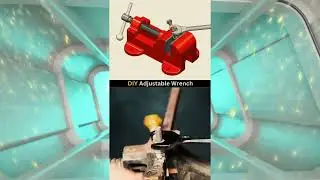 Easy adjust wrench for different size nut #engineering #innovation