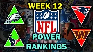 2023 NFL Week 12 Power Rankings