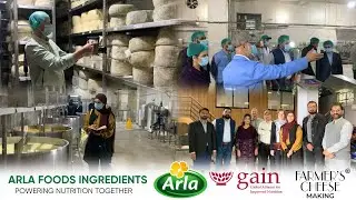 Arla Foods and GAIN Visits Farmers Cheese Making | @Gainadm |