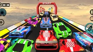 Impossible Stunt Car Tracks 3D All Vehicles Driving Online Mobile game Android GamePlay