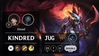 Kindred Jungle vs Karthus - KR Grandmaster Patch 9.9