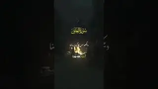 Surah Al alaq ayat 14-19 Urdu translation #shorts