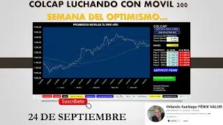 PODR&Aacute; EL COLCAP SALIR DE LA TENDENCIA BAJISTA ?  Estudio T&Eacute;CNICO GRATIS del COLCAP HOY.